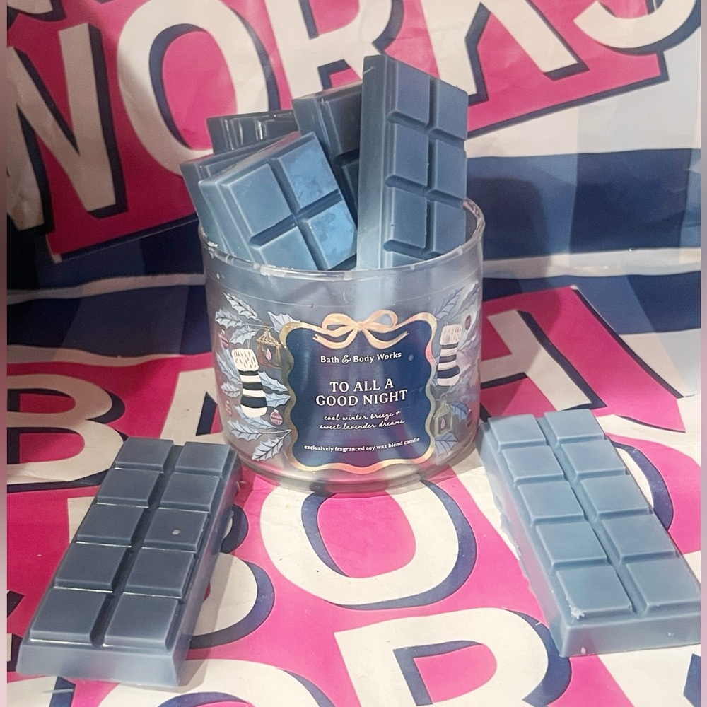 Bath and body works Candle To All A Good Night Wax Melts
